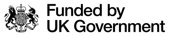 Funded by the UK government logo