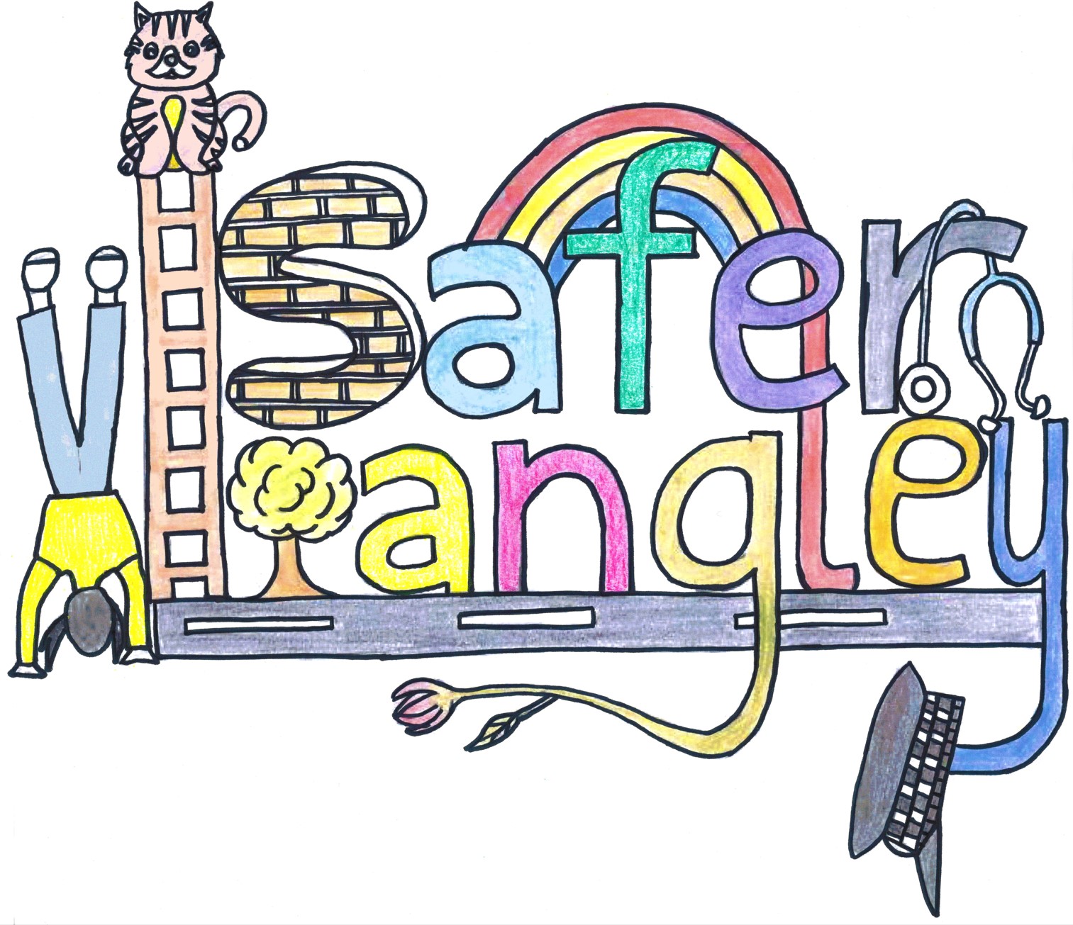 Safer Langley logo